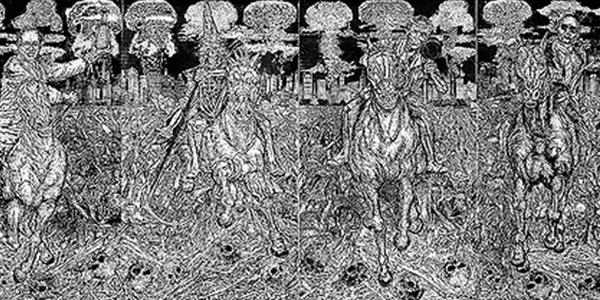 Patrick Merrill, 'Four Horsemen of the Apocalypse,' 2004